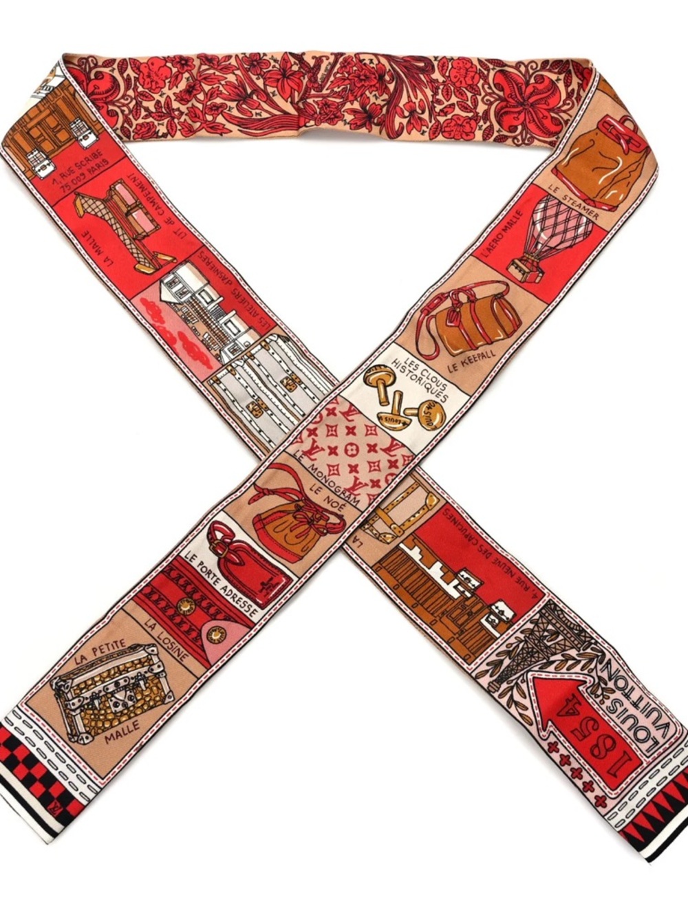 Louis Vuitton Jude Louis Bandeau BB Scarf